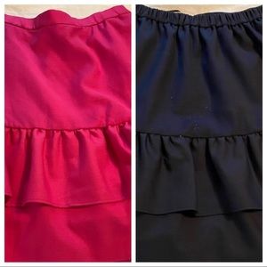 J Crew ruffle skirt BUNDLE